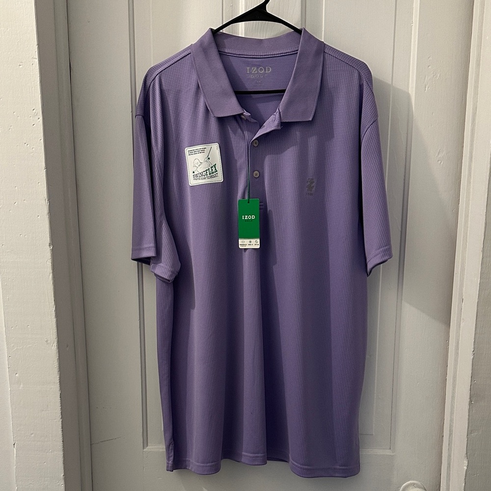 Izod Lavender Men's Polo Shirt